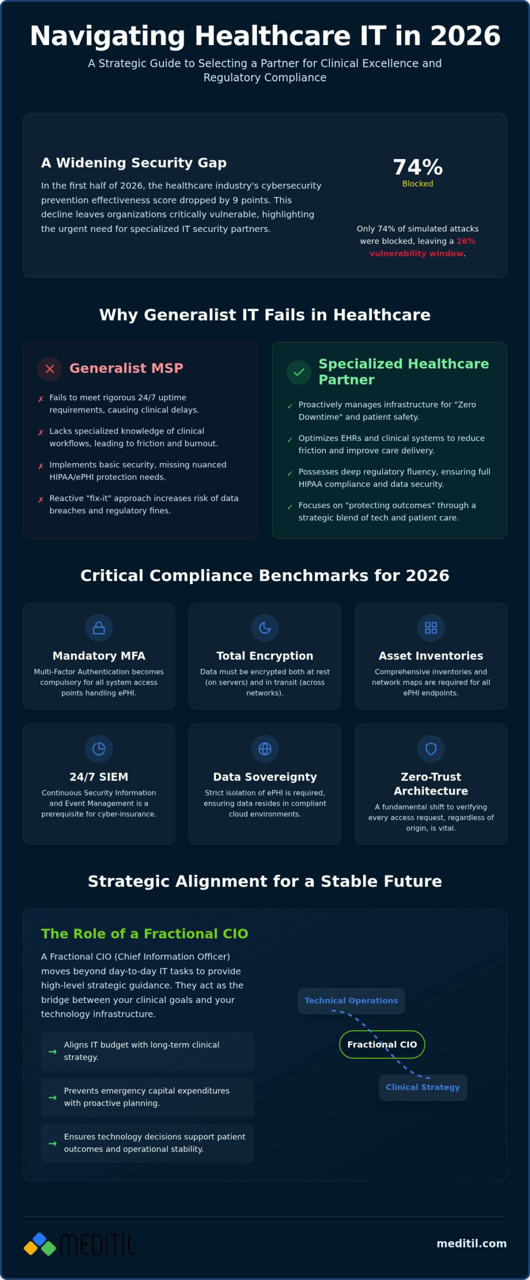 Choosing a Healthcare IT Partner: 2026 Strategic Guide